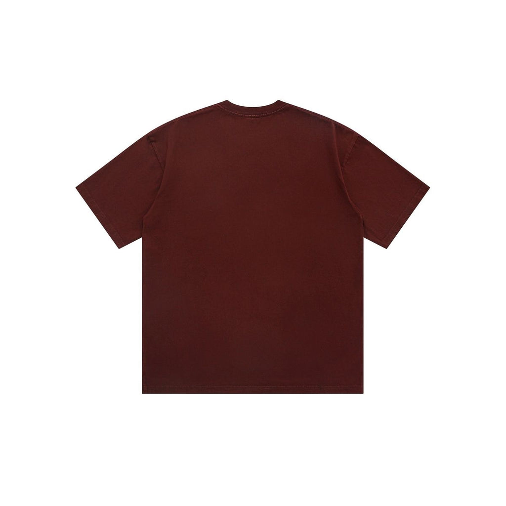 Blank dark maroon t-shirt