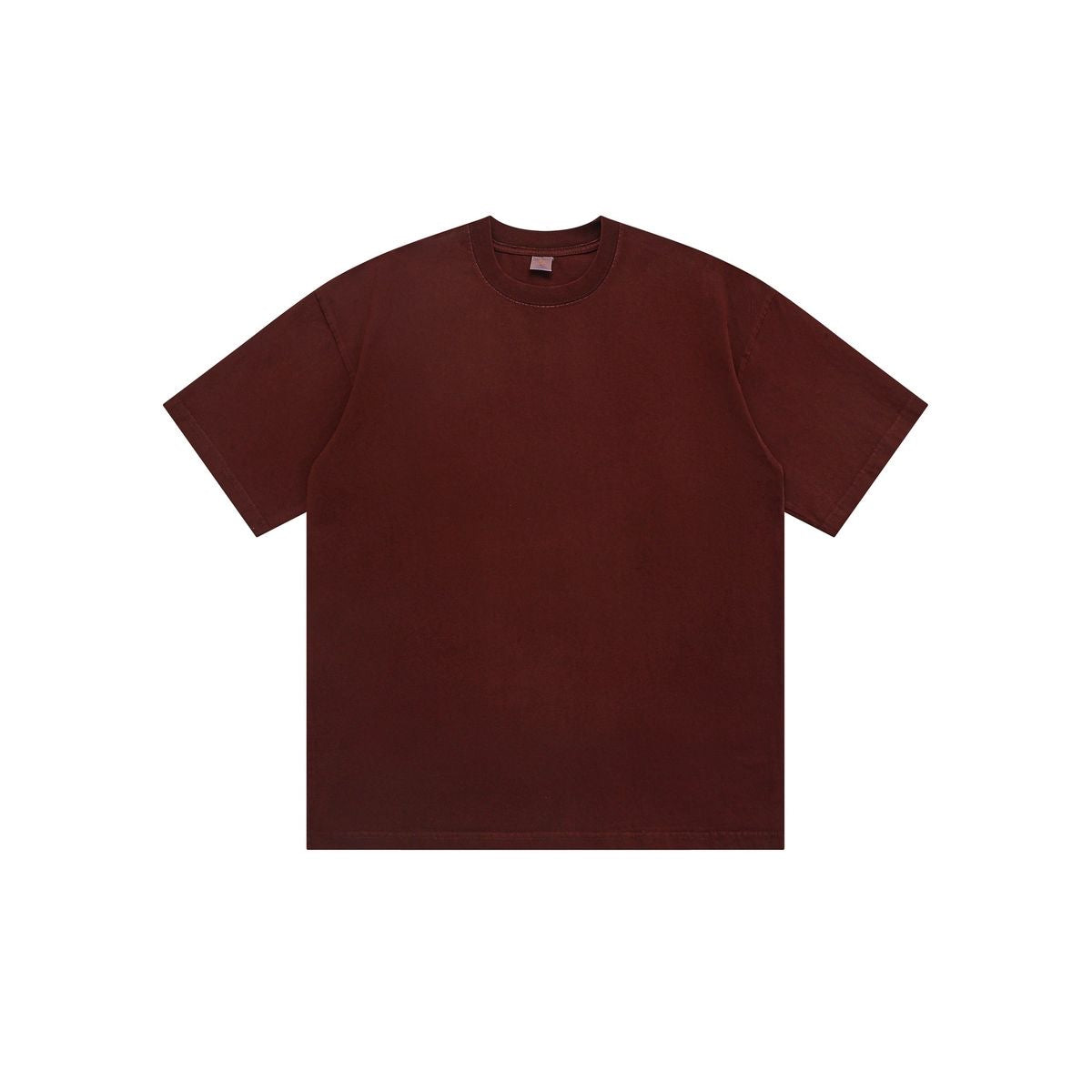 Blank dark maroon t-shirt